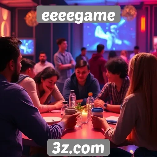 comunidade ativa eeeegame e suas interações