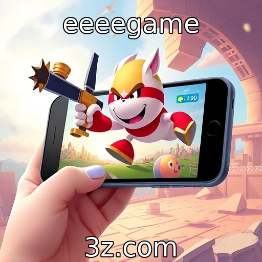 Crescimento do mercado de jogos mobile : eeeegame